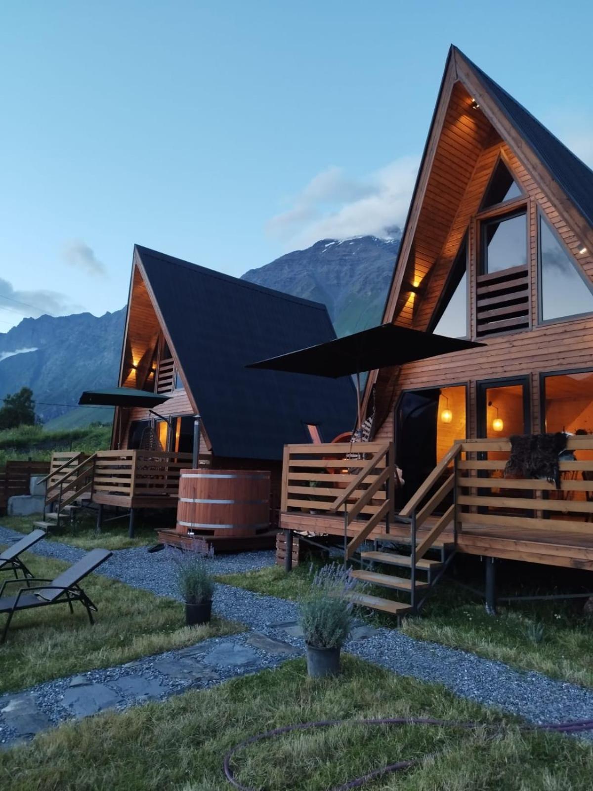 Kazbegi Spa Resort Cottages Kültér fotó